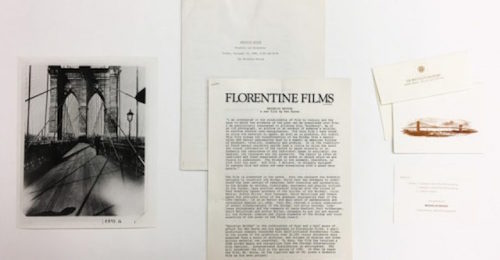 Items from the film's original opening. Via the Brooklyn Museum